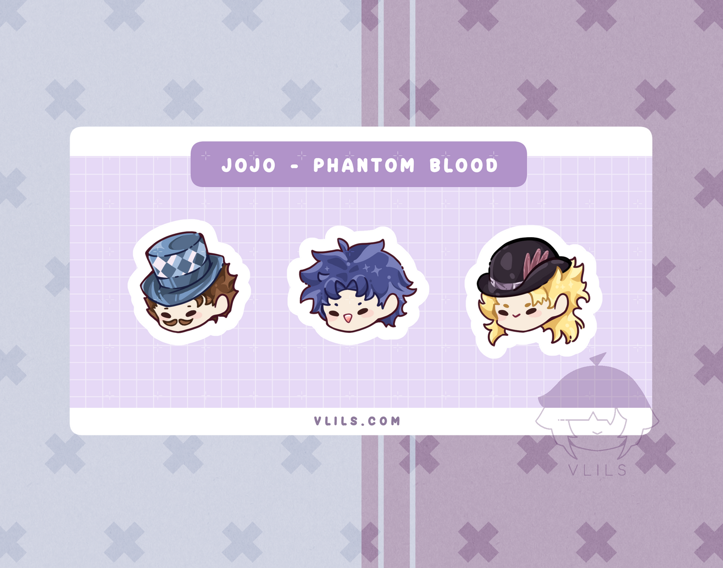 JOJO | Phantom Blood ✦ Sticker Sheet