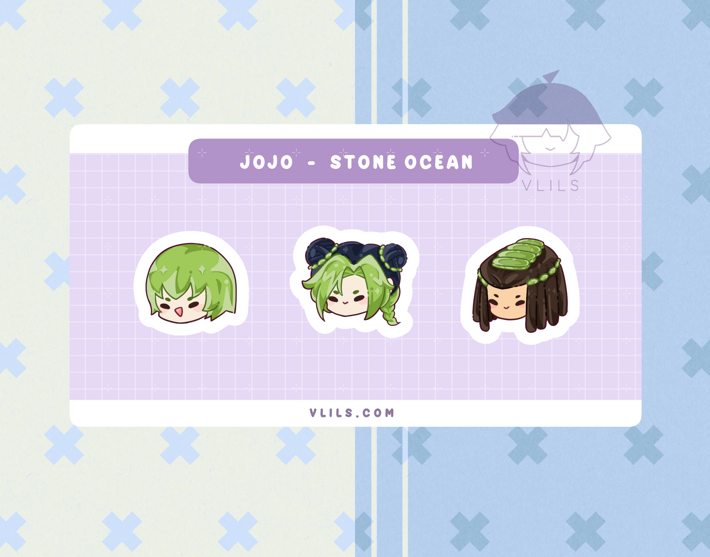 JOJO | Stone Ocean ✦ Sticker Sheet