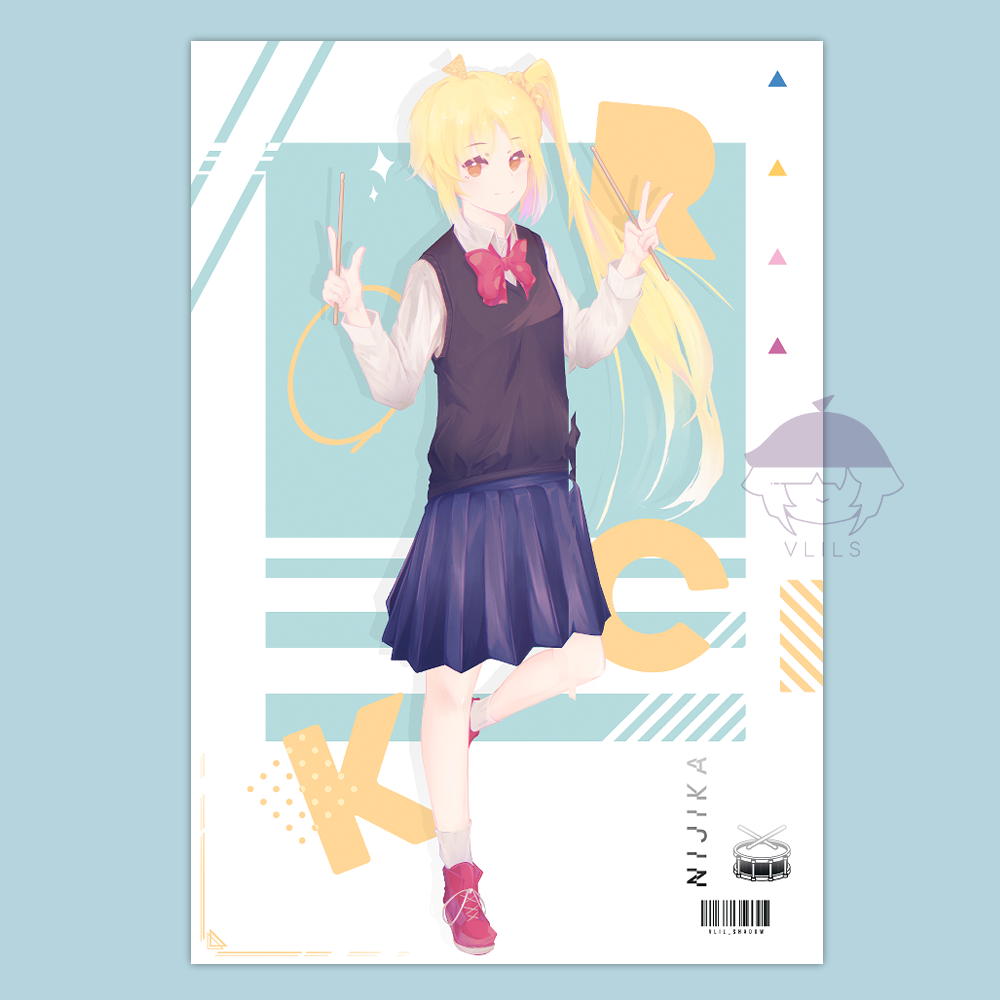 Nijika ✦ Poster & Mini Print